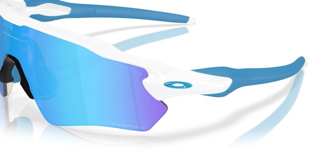 Oakley Radar EV S Path Briller Polished White/Prizm Sapphire 