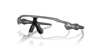 Oakley Radar EV S Path Briller Steel/Clear Photo 50% Iridium