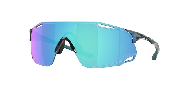 Oakley CYBR Dyno Briller Crystal Black/Prizm Sapphire 