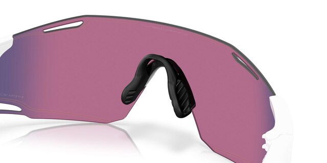 Oakley CYBR Dyno Briller Polished White/Prizm Road 