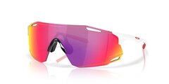 Oakley CYBR Dyno Briller Polished White/Prizm Road