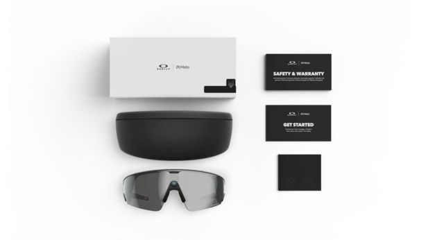 Oakley Meta Vanguard AI-Sportsbriller Prizm Black 