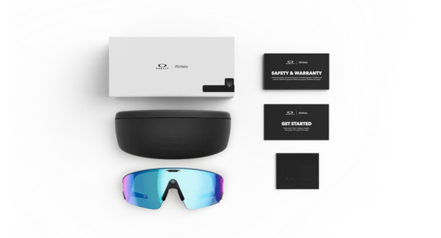Oakley Meta Vanguard AI-Sportsbriller Prizm sapphire 