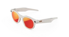 Oakley Meta HSTN AI-Sportsbriller Prizm ruby
