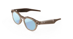 Oakley Meta HSTN AI-Sportsbriller Prizm deep water polarized