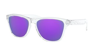 Oakley Frogskins XS Fritidsbrille Polished Clear/Prizm Violet