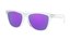 Oakley Frogskins Fritidsbrille Polished Clear/Prizm Violet
