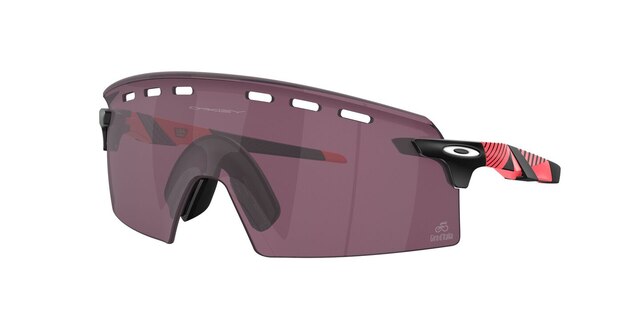 Oakley Encoder Strike Vented Glasögon Giro Pink Stripes/Prizm Road Black 