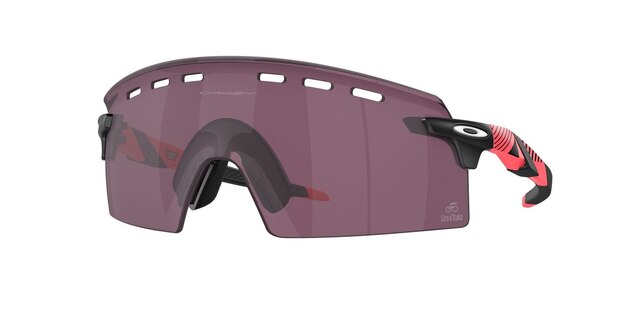 Oakley Encoder Strike Vented Glasögon Giro Pink Stripes/Prizm Road Black 