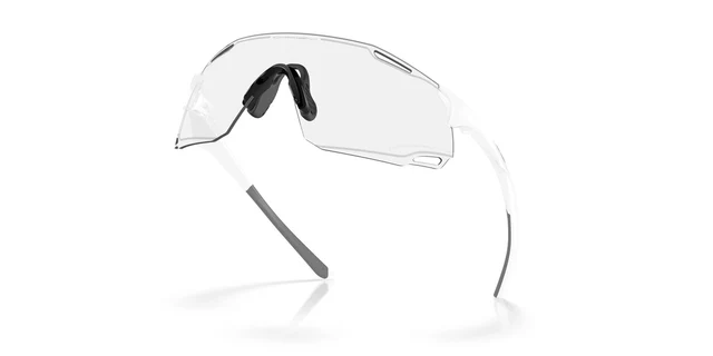 Oakley CYBR Dyno Briller Matte White/ Clear Photochromic 