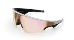 Oakley Meta Vanguard AI-Sportsbriller White Frame/Prizm Rose Gold