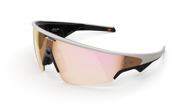 Oakley Meta Vanguard AI-Sportsbriller White Frame/Prizm Rose Gold 