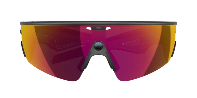 Oakley Meta Vanguard AI-Sportsbriller Black Frame/Prizm Transition Red 