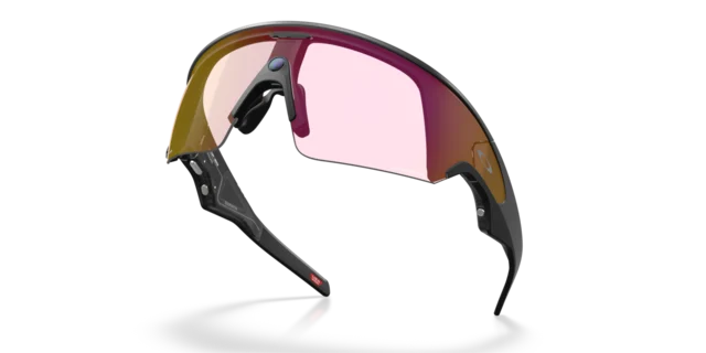 Oakley Meta Vanguard AI-Sportsbriller Black Frame/Prizm Transition Red 