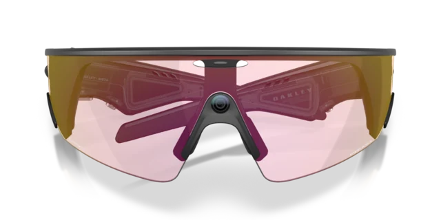 Oakley Meta Vanguard AI-Sportsbriller Black Frame/Prizm Transition Red 