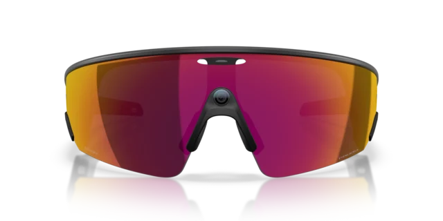 Oakley Meta Vanguard AI-Sportsbriller Black Frame/Prizm Transition Red 