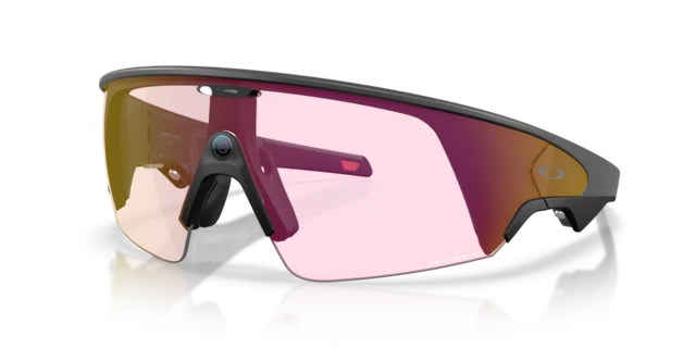 Oakley Meta Vanguard AI-Sportsbriller Black Frame/Prizm Transition Red 