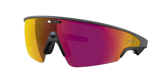 Oakley Meta Vanguard AI-Sportsbriller Black Frame/Prizm Transition Red 