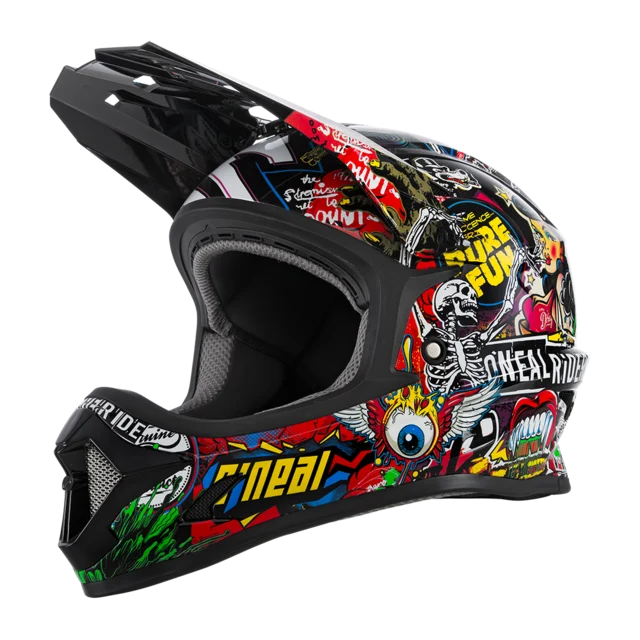 Oneal Sonus Junior Sykkelhjelm B-Vare Sort, Str. M 