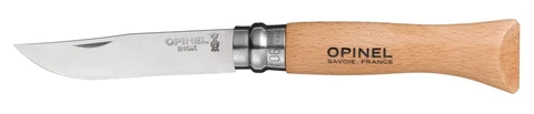 Opinel N&#176;06 Stainless Steel Kniv 7 cm blad, hopf&#228;llbar