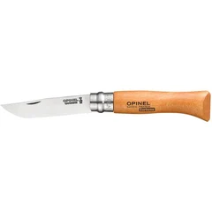 Opinel Blister pack N&#176;08 Kniv Carbon Steel, 8,5 cm blad