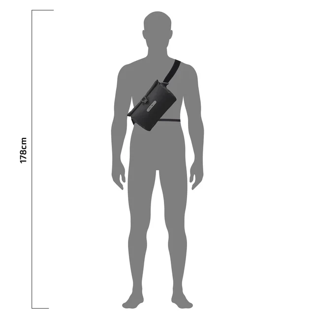 Ortlieb Velo-Sling Flex 2,5L Styreveske Black, 2.5L 