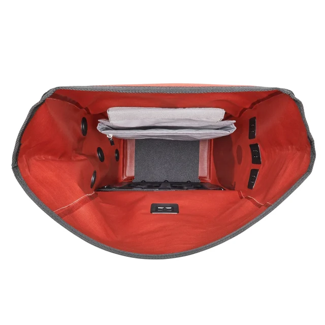 Ortlieb Vario Plus Sideveske Dark Chili, 1 stk, QL2.2, 26L 