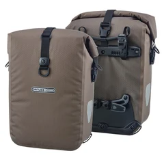 Ortlieb Gravel-Pack 29L Sideveske Dark Sand, Par, QL2.2, 29L