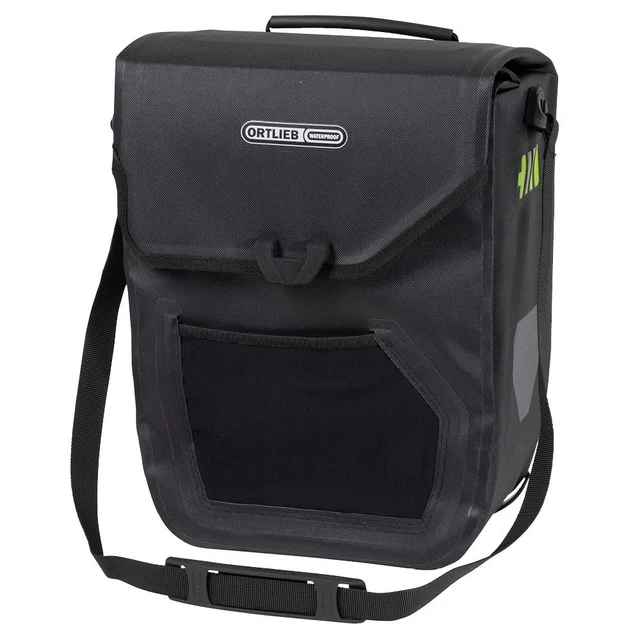 Ortlieb E-Mate Sideveske Sort, 16L 