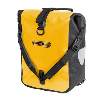 Ortlieb Sport-Roller Classic Sidevesker 2 x 12,5L, Sun Yellow - Black