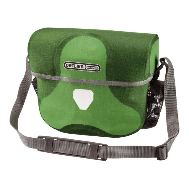 Ortlieb Ultimate Six Plus Styreveske Kiwi - Moss Green, 7L, 21x24x13 cm 