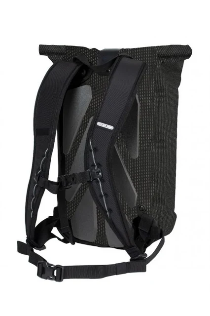 Ortlieb Velocity Vanntett sykkelsekk Sort Hi-Viz. 23L, 50x30x16 cm 