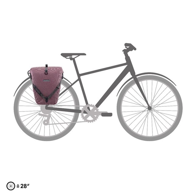 Ortlieb Back-Roller Urban Sidoväska Ash Rose, 20L, QL2.1 