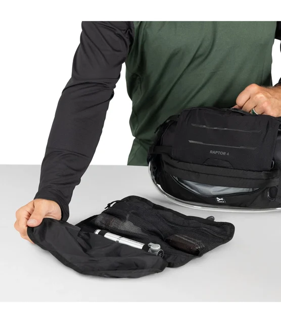Osprey Raptor 4 Hofteveske Black 
