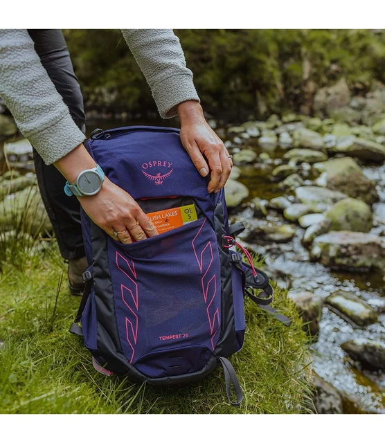 Osprey Tempest 26 Ryggsäck Deep Fig Hotspot Pink OS 