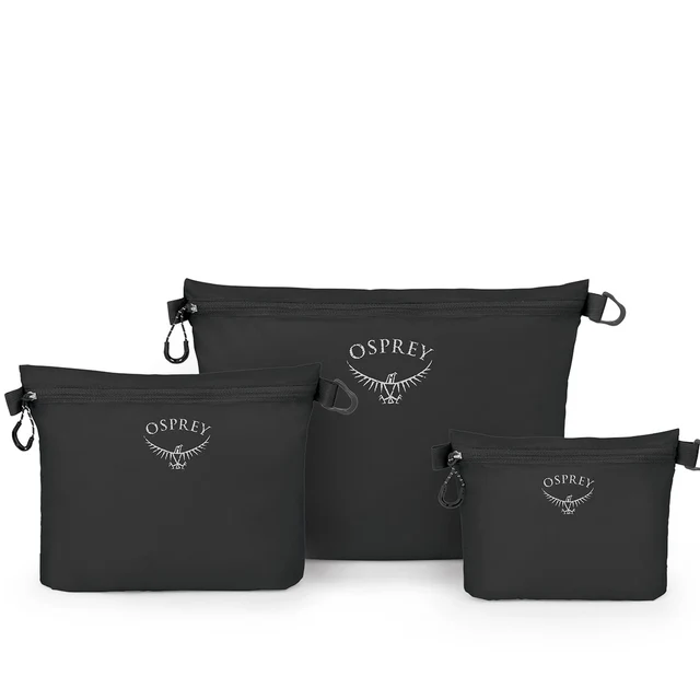 Osprey Zipper Sack Pakkposesett Black 