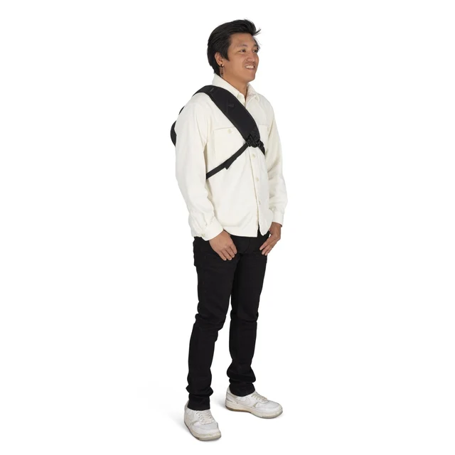 Osprey Quasar Sling Skulderveske Black, Str. OS 