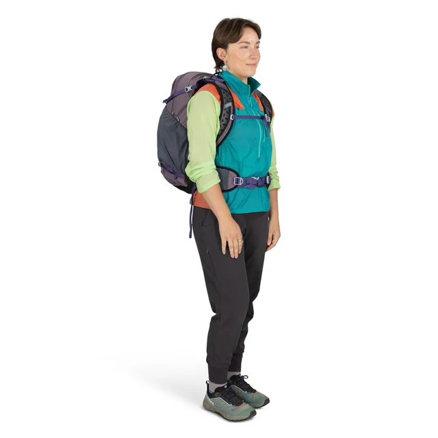 Osprey Hikelite 28 Ryggsekk Graphite Purple, Str. OS 