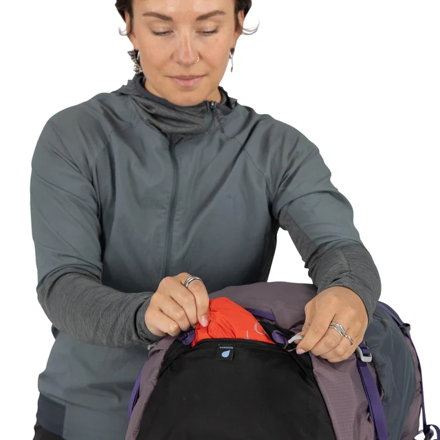 Osprey Hikelite 28 Ryggsekk Graphite Purple, Str. OS 
