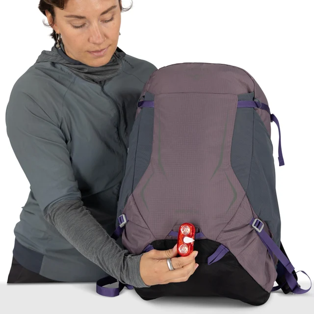Osprey Hikelite 28 Ryggsekk Graphite Purple, Str. OS 