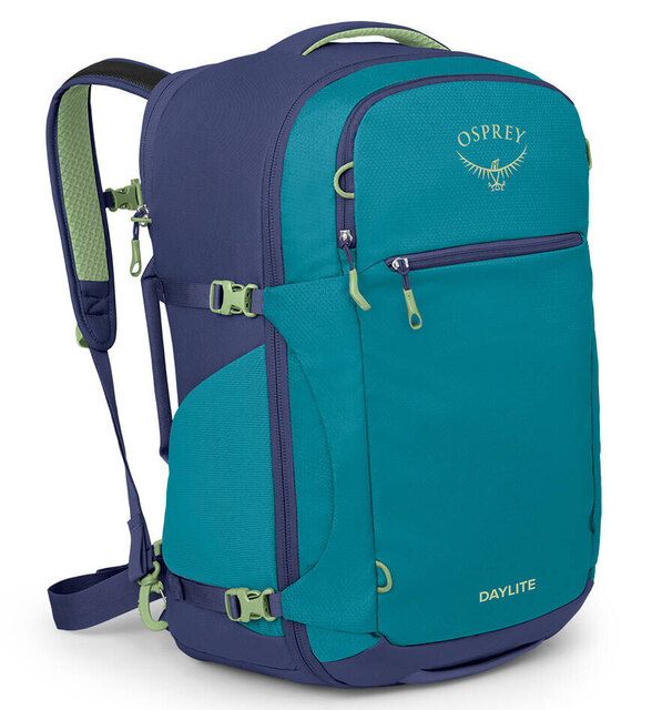 Osprey Daylite CO Travel Pack Ryggsäck 44L, Blue Spikemoss/Alkaline 