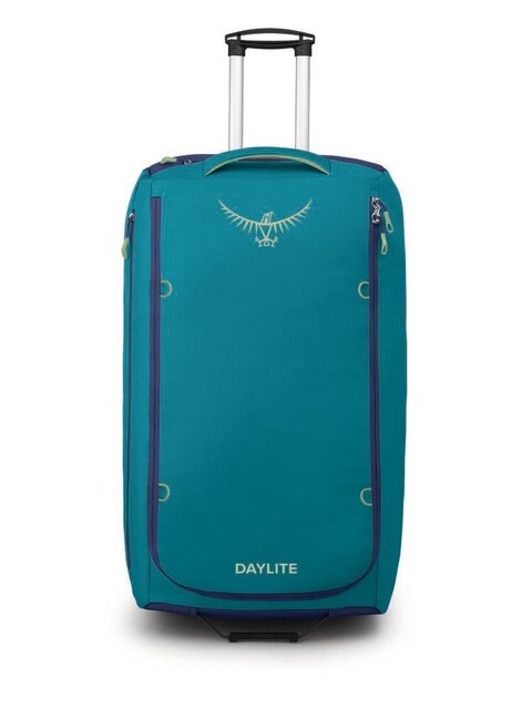 Osprey Daylite Wheeled Duffel 115L Bag Blue Spikemoss/Alkaline, Str. OS 