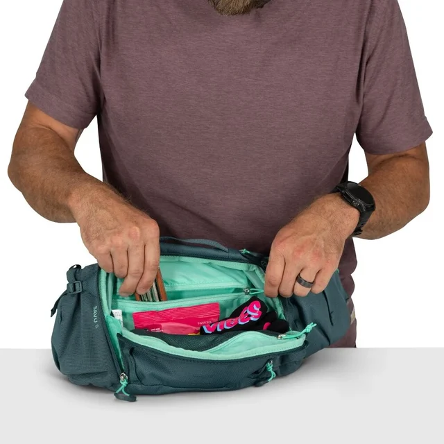 Osprey Savu 5 Bike Höftväska Cascade Blue OS 