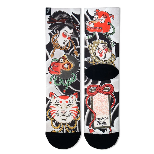 Pacific and Co Nohmen Sykkelsokker Str. S/M 