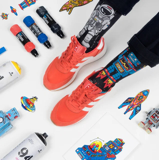 Pacific and Co Cosmic Sykkelsokker - Bikeshop.no