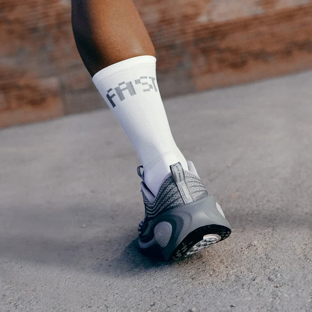 Pacific and Co Fast Legs Sokker Grey, Str. S/M 