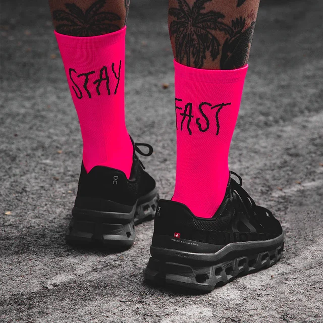 Pacific and Co Stay Fast Sokker S/M, Rosa 