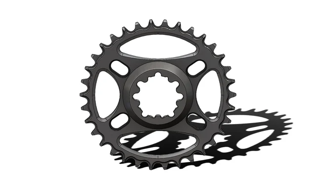 Pilo Narrow Wide SRAM Krankdrev 34T Sort, 34T, Direct Mount, 6mm Offsett 