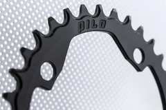 Pilo Narrow Wide Krankdrev 34T Sort, 34T, 104 BCD, 10/11/12 Speed