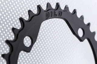 Pilo Narrow Wide Krankdrev 34T Sort, 34T, 104 BCD, 10/11/12 Speed